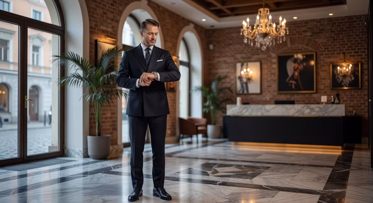 Sugar daddy pripravujúci sa na stretnutie v bratislavskom hoteli